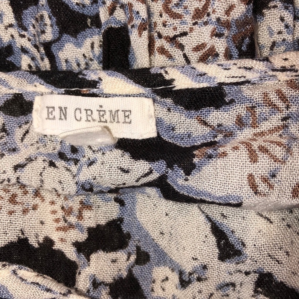 En creme large boho floral romantic tunic/dress - Picture 6 of 10